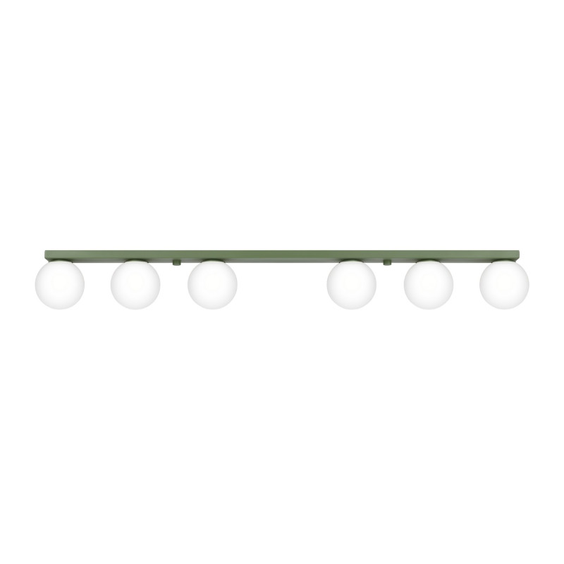 Plafon YOLI 6 zielona oliwka SL.2266