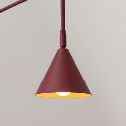 Kinkiet NOX burgund SL.2289