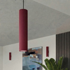 Plafon KARBON 40 burgund SL.2299