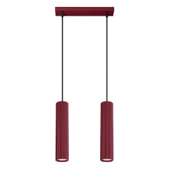 Lampa wisząca KARBON 2 burgund SL.2301