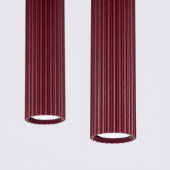 Lampa wisząca KARBON 2 burgund SL.2301