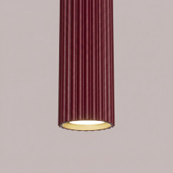 Lampa wisząca KARBON 3L burgund SL.2302