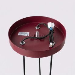 Lampa wisząca KARBON 3P burgund SL.2303