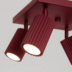 Plafon KARBON 4 burgund SL.2304