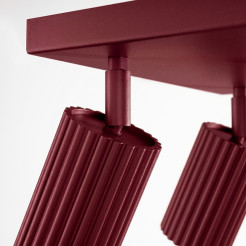 Plafon KARBON 4 burgund SL.2304