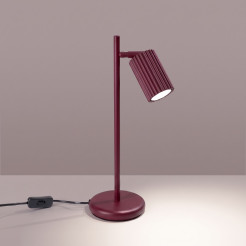 Lampa biurkowa KARBON burgund SL.2305