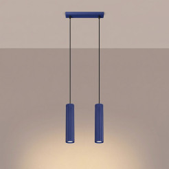 Lampa wisząca KARBON 2 ultramaryna SL.2312