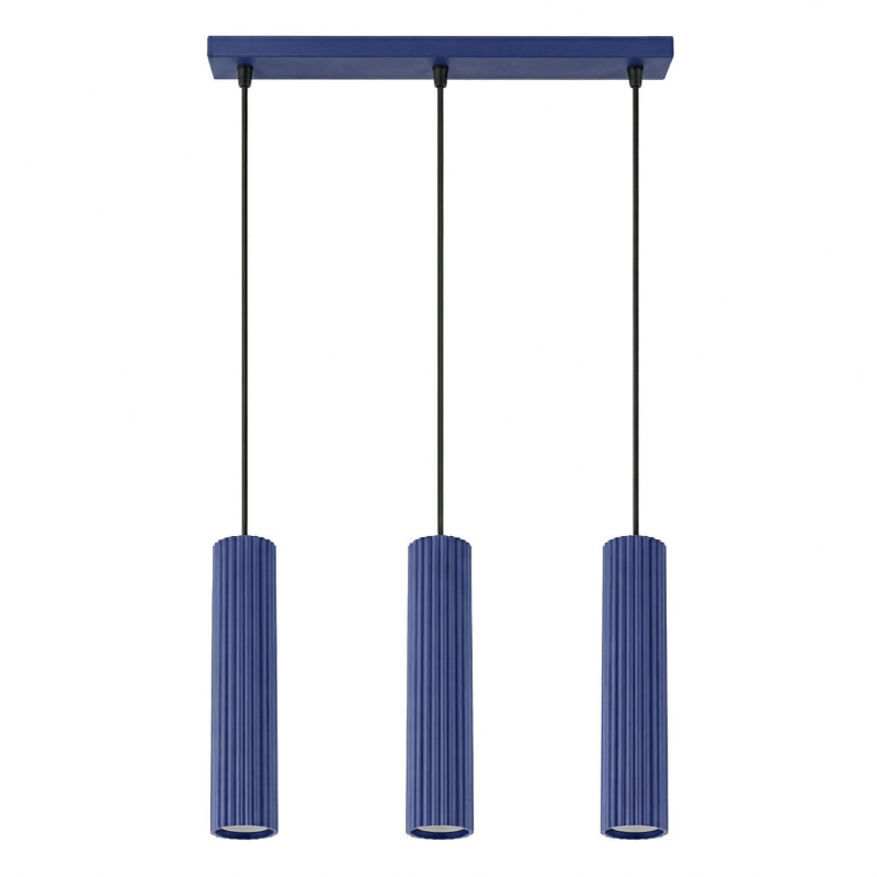 Lampa wisząca KARBON 3L ultramaryna SL.2313