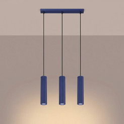 Lampa wisząca KARBON 3L ultramaryna SL.2313
