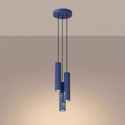 Lampa wisząca KARBON 3P ultramaryna SL.2314