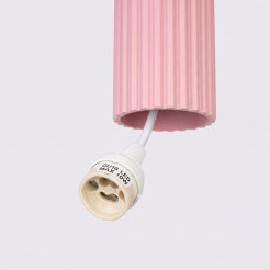 Lampa wisząca KARBON 3P różowa SL.2338