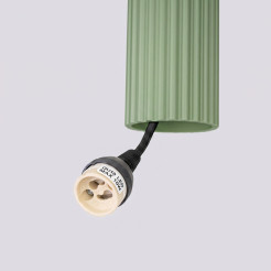 Lampa wisząca KARBON 3P szałwiowa SL.2339