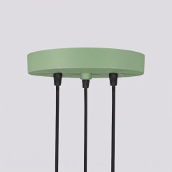 Lampa wisząca KARBON 3P szałwiowa SL.2339