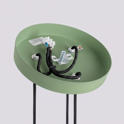 Lampa wisząca KARBON 3P szałwiowa SL.2339