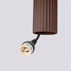 Lampa wisząca KARBON 3P brązowa SL.2342