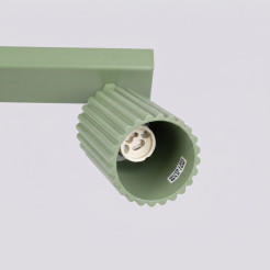 Plafon KARBON 2 szałwiowy SL.2351