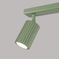 Plafon KARBON 2 szałwiowy SL.2351