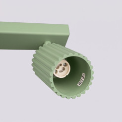 Plafon KARBON 3L szałwiowy SL.2352