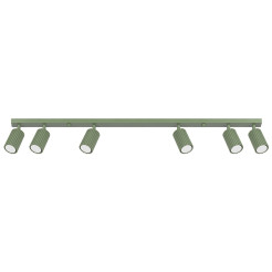 Plafon KARBON 6L szałwiowy SL.2355