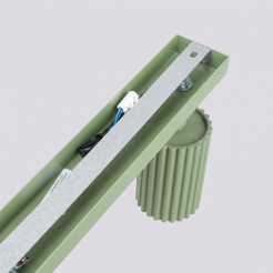 Plafon KARBON 6L szałwiowy SL.2355