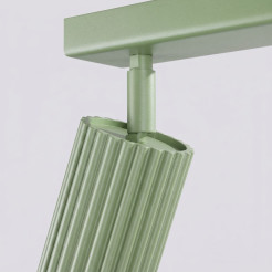Plafon KARBON 6L szałwiowy SL.2355