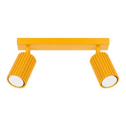 Plafon KARBON 2 żółty SL.2358
