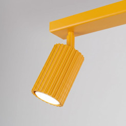 Plafon KARBON 2 żółty SL.2358