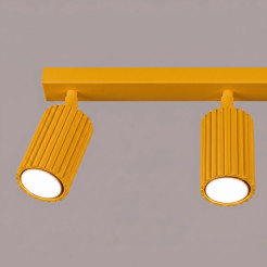 Plafon KARBON 3L żółty SL.2359