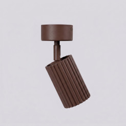 Plafon KARBON 1 brązowy SL.2371