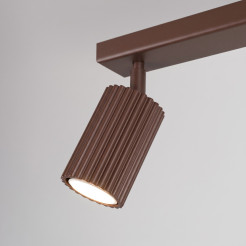 Plafon KARBON 2 brązowy SL.2372
