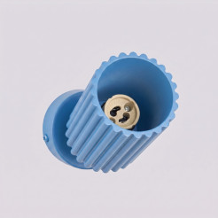 Plafon KARBON 1 błękitny SL.2378