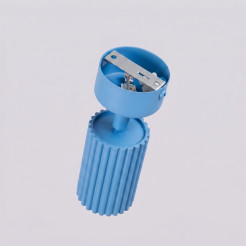 Plafon KARBON 1 błękitny SL.2378