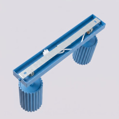Plafon KARBON 2 błękitny SL.2379