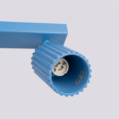 Plafon KARBON 2 błękitny SL.2379
