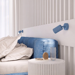 Plafon KARBON 2 błękitny SL.2379