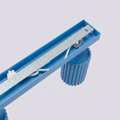 Plafon KARBON 3L błękitny SL.2380