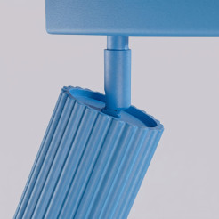 Plafon KARBON 6L błękitny SL.2383