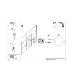 Kinkiet HALO różowy IP44 SL.2385