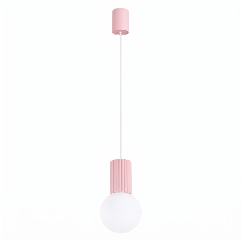 Lampa wisząca HALO 1 różowa SL.2387