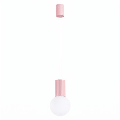 Lampa wisząca HALO 1 różowa SL.2387