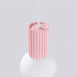 Lampa wisząca HALO 1 różowa SL.2387