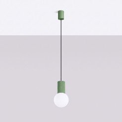 Lampa wisząca HALO 1 szałwiowa SL.2390