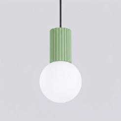 Lampa wisząca HALO 1 szałwiowa SL.2390
