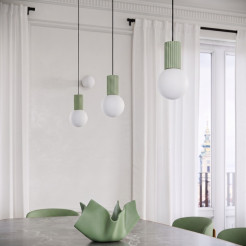 Lampa wisząca HALO 1 szałwiowa SL.2390