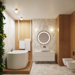 Plafon HALO żółty IP44 SL.2392