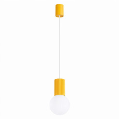Lampa wisząca HALO 1 żółta SL.2393