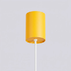 Lampa wisząca HALO 1 żółta SL.2393