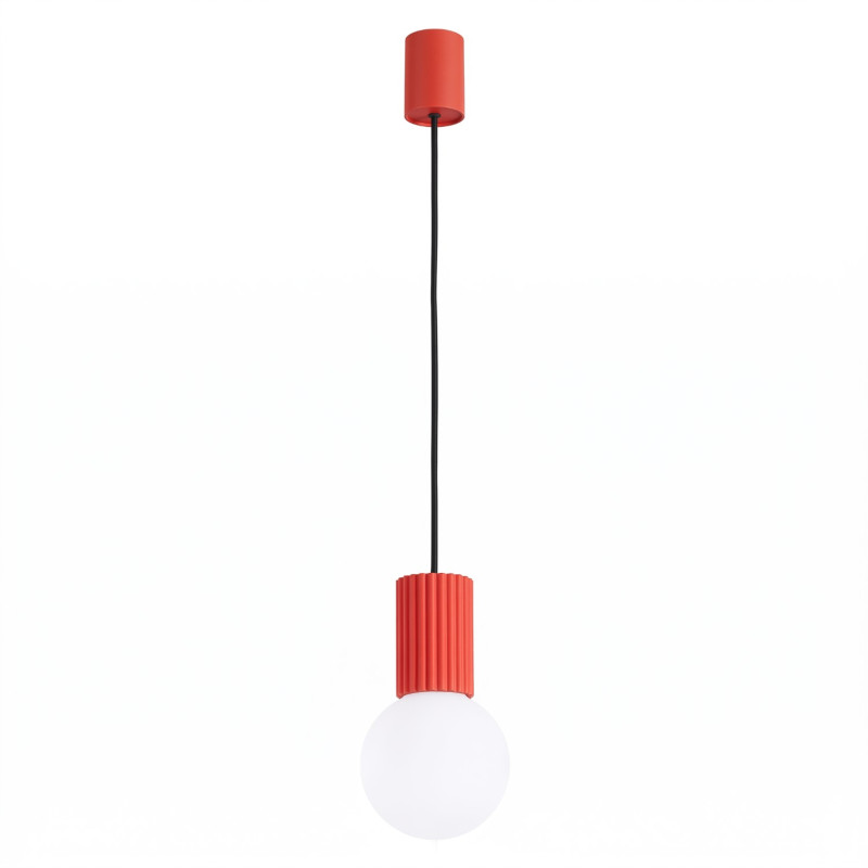 Lampa wisząca HALO 1 czerwona SL.2396