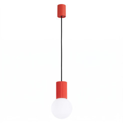 Lampa wisząca HALO 1 czerwona SL.2396