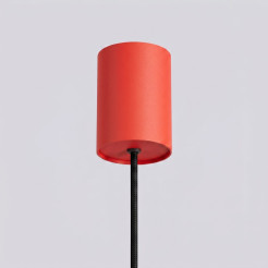 Lampa wisząca HALO 1 czerwona SL.2396
